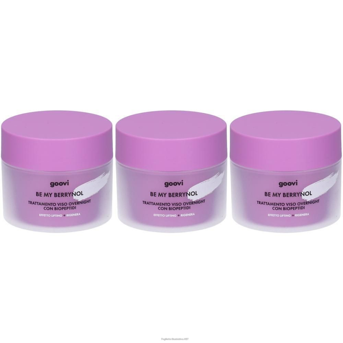 Acquista Online goovi be my berrynol trattamento overnight con biopeptidi 3x50 ml e Cerca il miglior prezzo