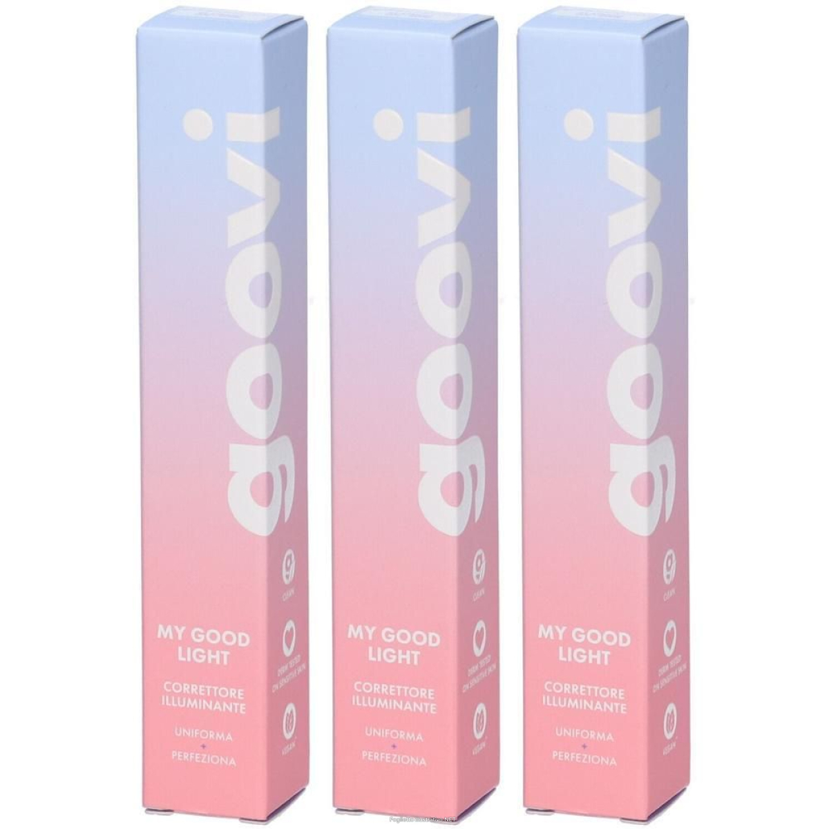 Acquista Online goovi correttore illuminante my good light tonalità 02 3x7 ml e Cerca il miglior prezzo