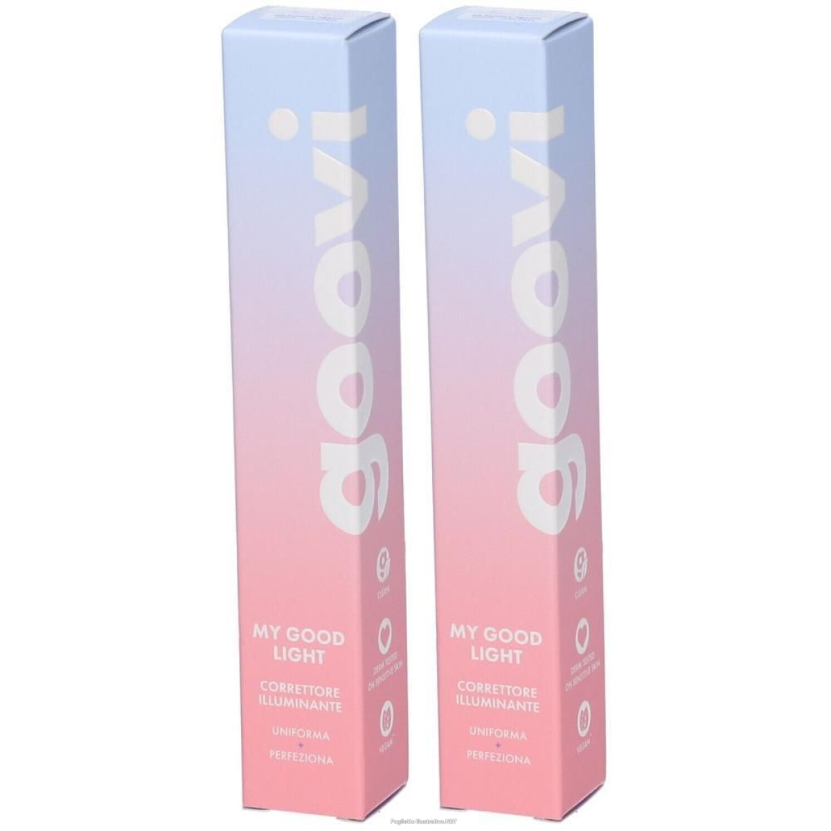 Acquista Online goovi correttore illuminante my good light tonalità 04 2x7 ml e Cerca il miglior prezzo