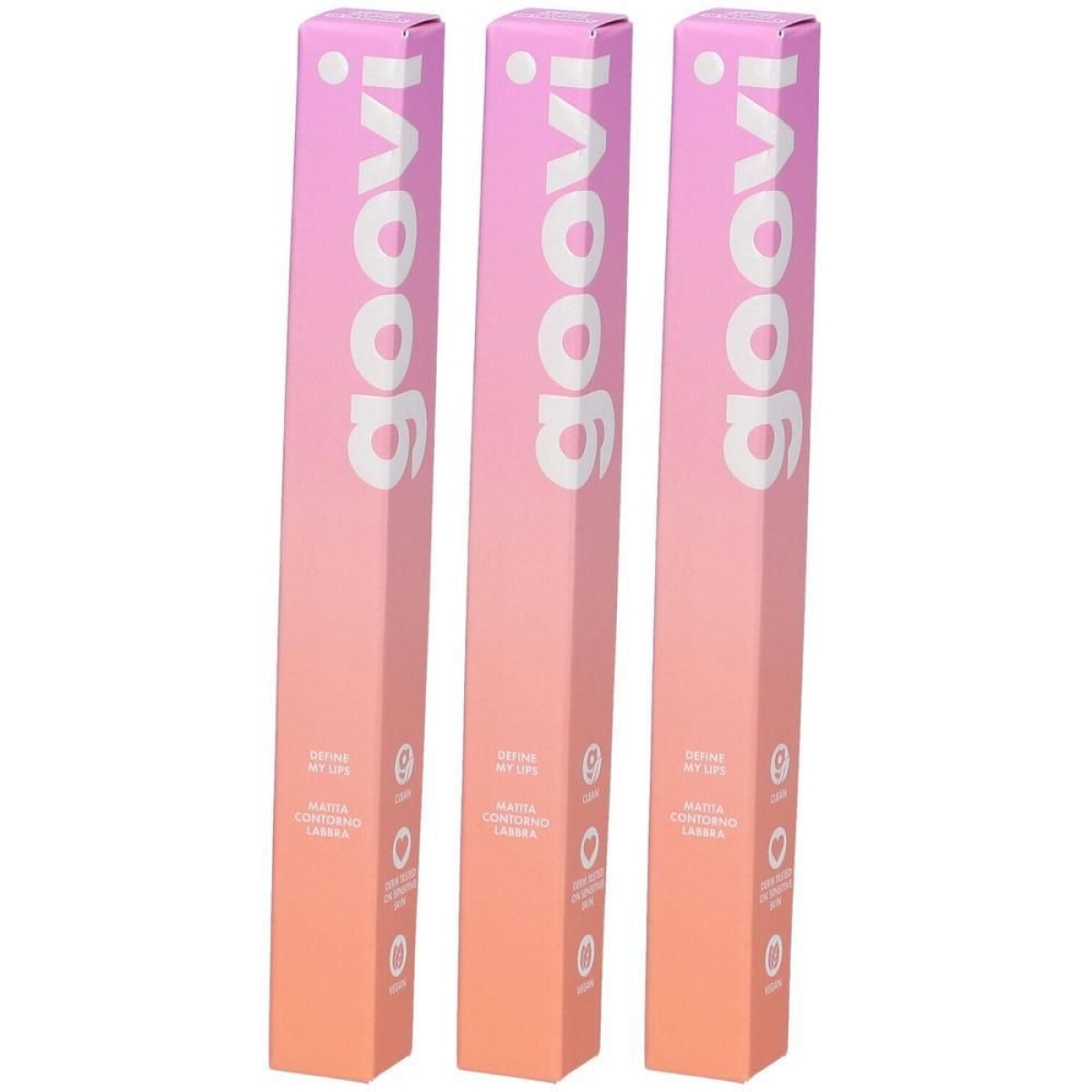 Acquista Online Goovi define my lips matita labbra colore 06 cranberry 3x1 st e Cerca il miglior prezzo