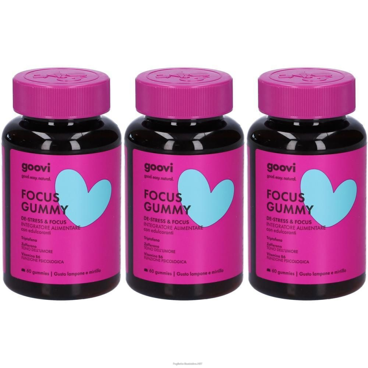 Acquista Online goovi focus gummy de-stress & 3x1 pz caramelle e Cerca il miglior prezzo