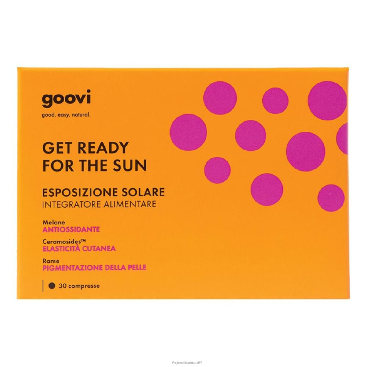 Acquista Online goovi get ready for the sun 30 compresse e Cerca il miglior prezzo