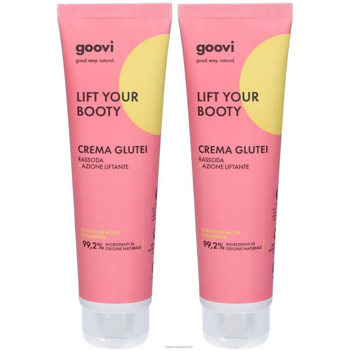Acquista Online goovi lift your booty crema rassodante glutei 2x150 ml e Cerca il miglior prezzo