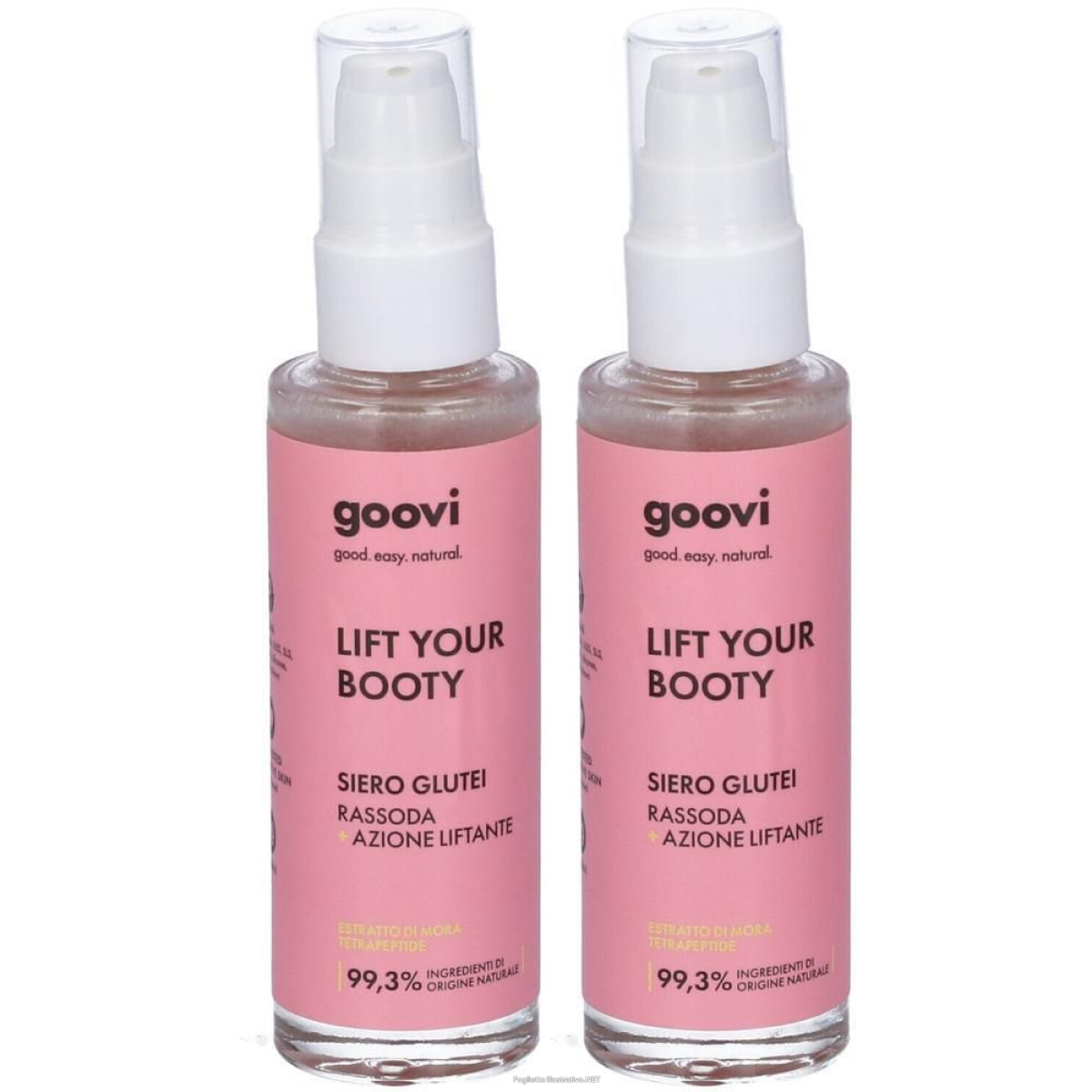 Acquista Online goovi lift your booty siero rassodante glutei 2x50 ml e Cerca il miglior prezzo