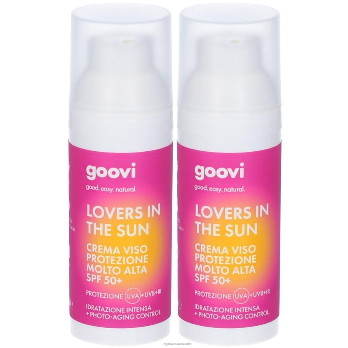 Acquista Online goovi lovers in the sun crema solare viso protezione molto alta spf50+ e Cerca il miglior prezzo