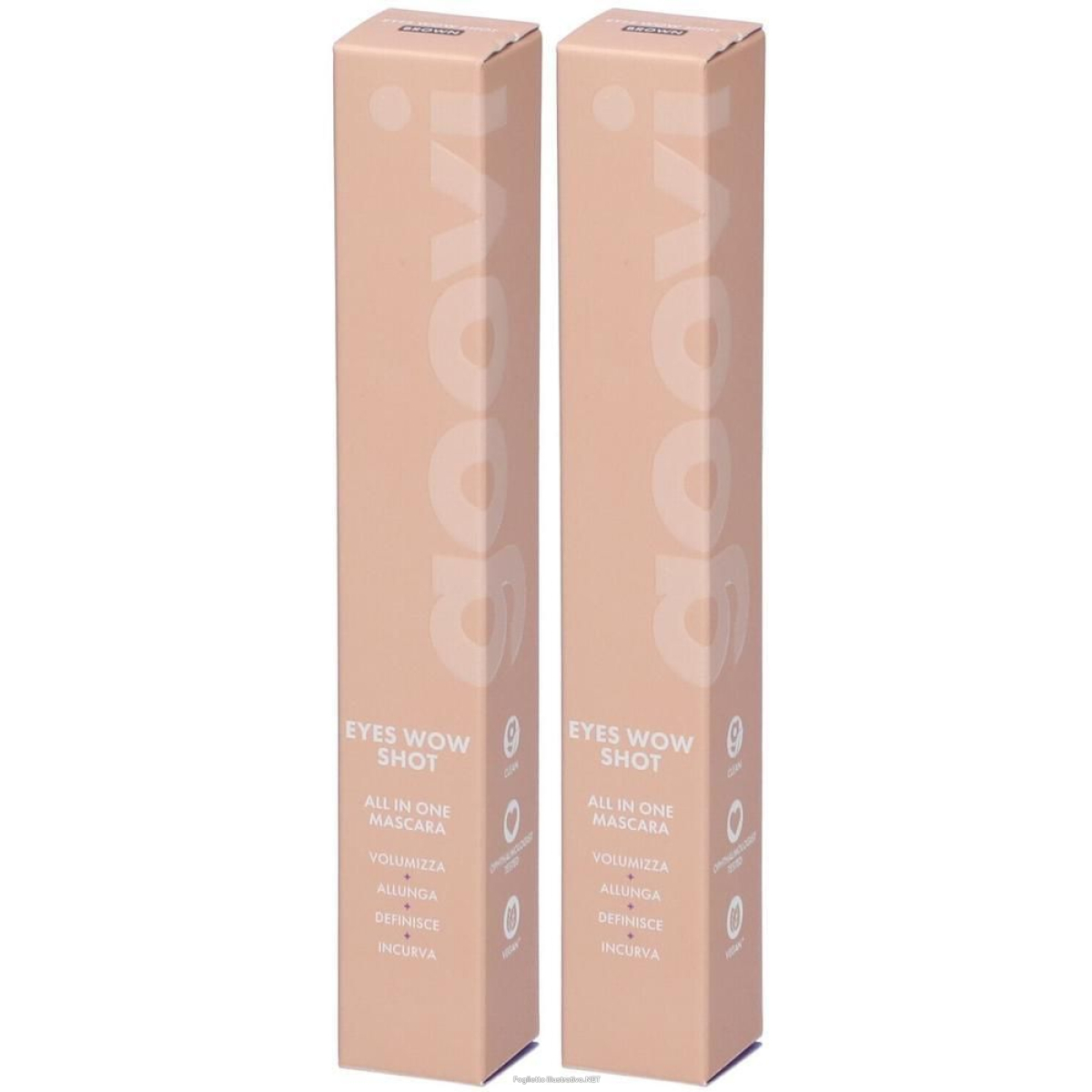 Acquista Online goovi mascara all in one 02 brown 10 ml e Cerca il miglior prezzo