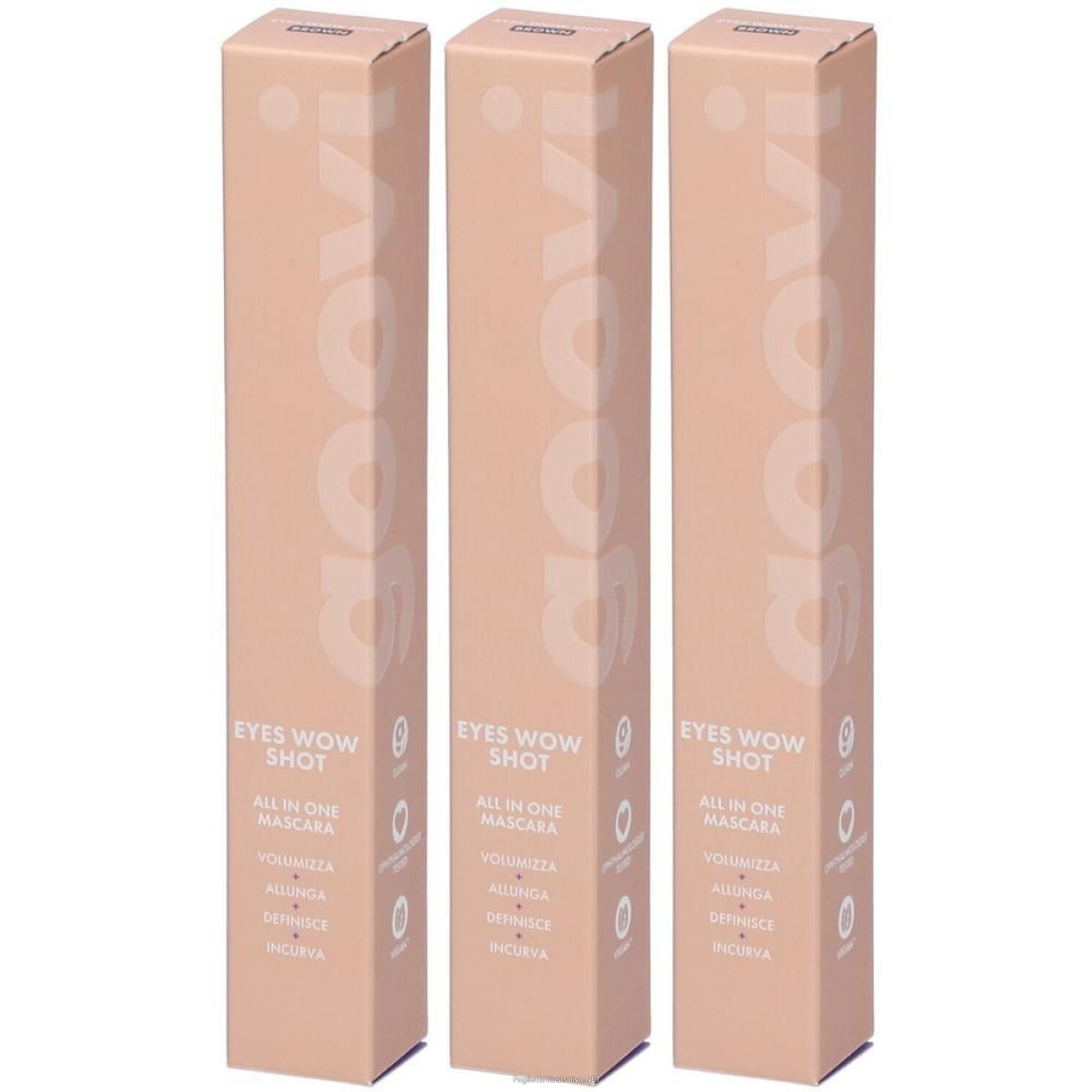 Acquista Online goovi mascara all in one 02 brown 10 ml e Cerca il miglior prezzo