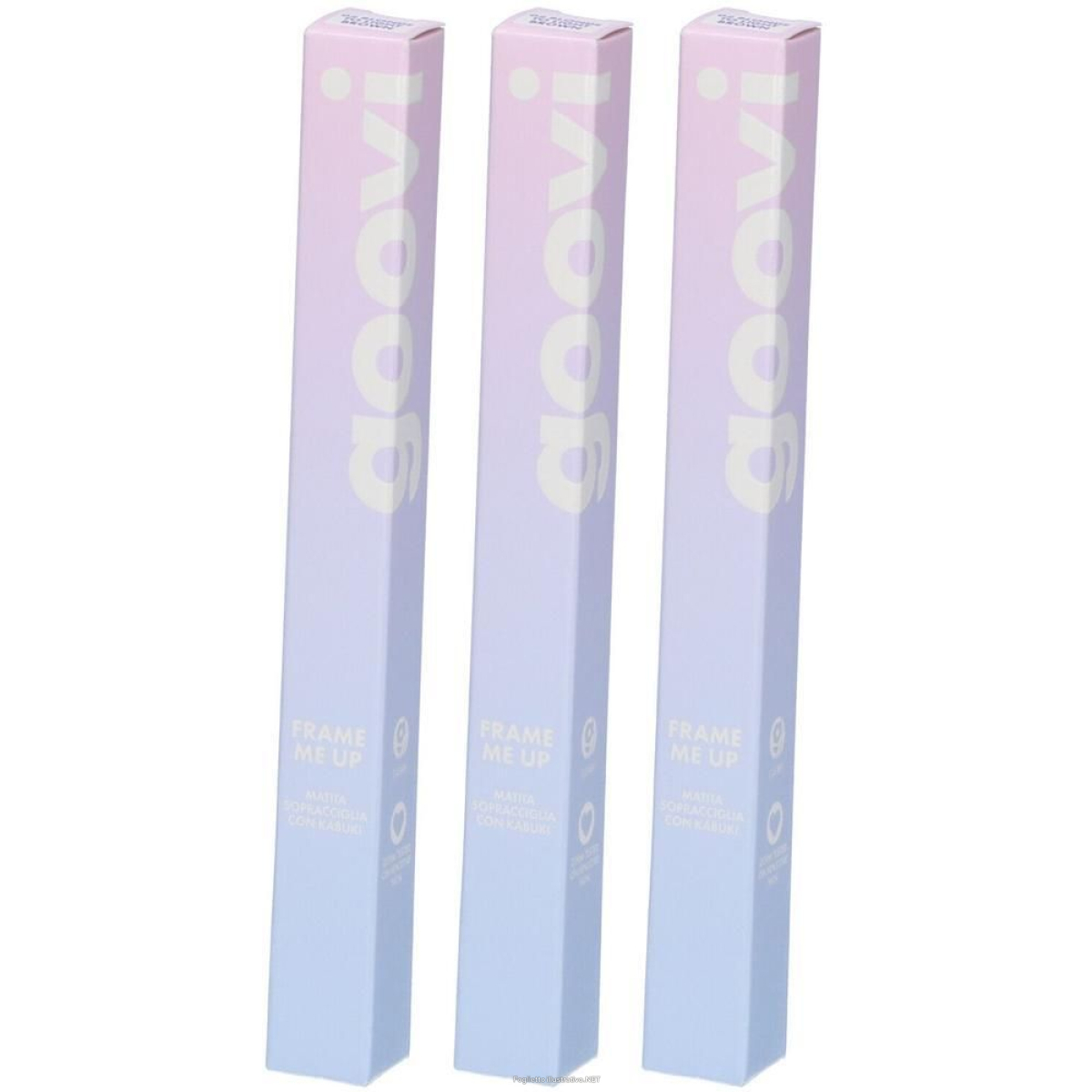 Acquista Online goovi matita sopracciglia con kabuki tonalità 02 blonde to light brown e Cerca il miglior prezzo
