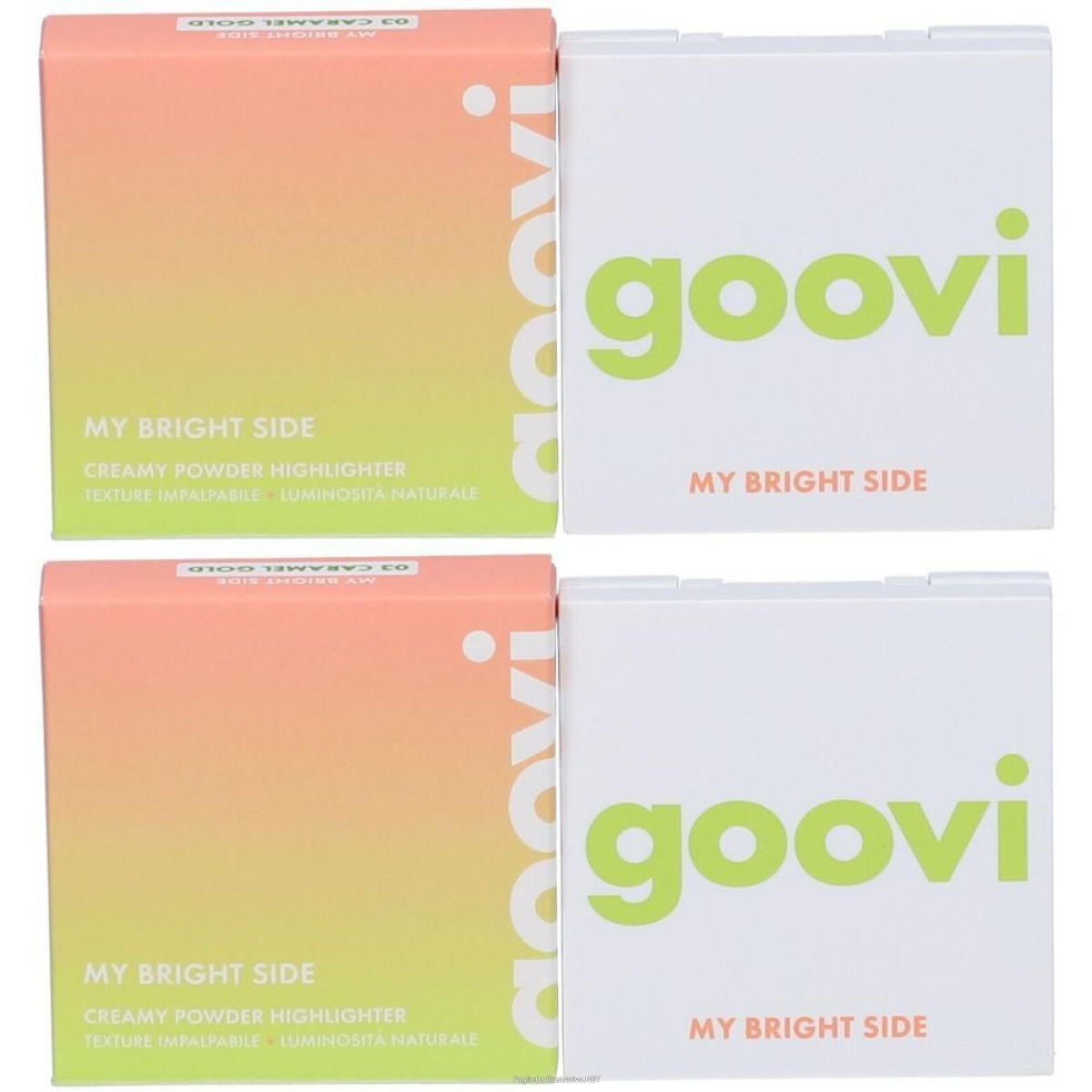 Acquista Online goovi my bright side illuminante colore 03 caramel gold 2x1 st e Cerca il miglior prezzo