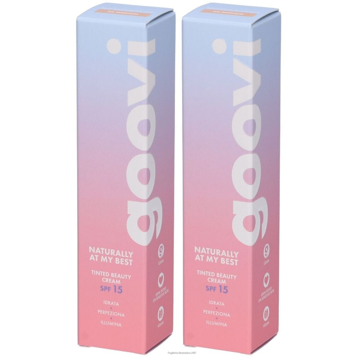 Acquista Online goovi naturally at my best tinted beauty cream spf 15 colore 02 medium e Cerca il miglior prezzo