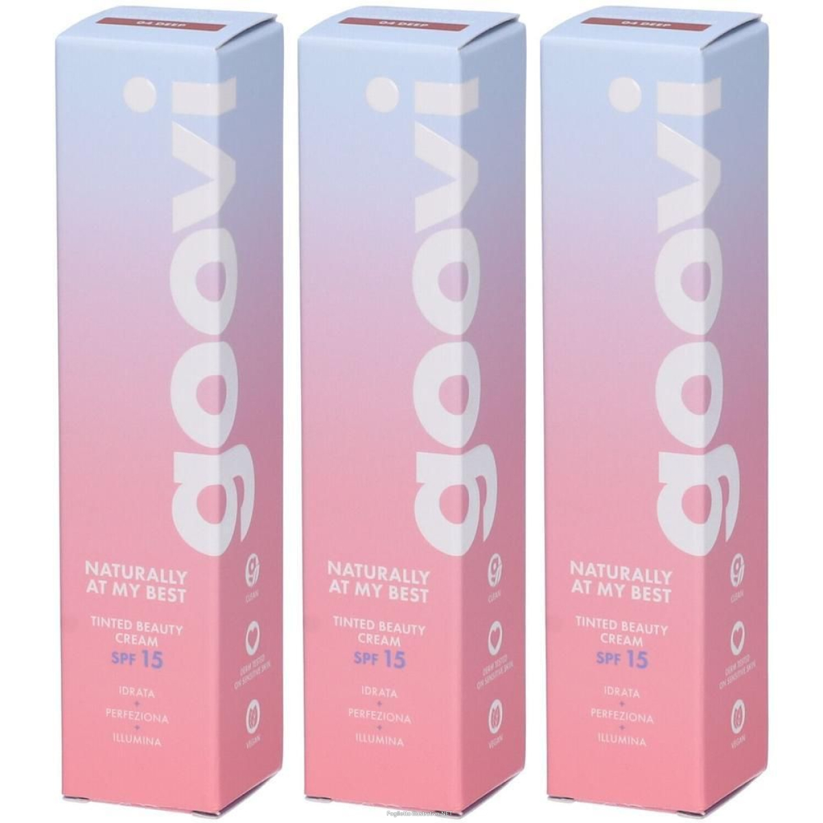 Acquista Online goovi naturally at my best tinted beauty cream spf 15 colore 04 deep 3 e Cerca il miglior prezzo