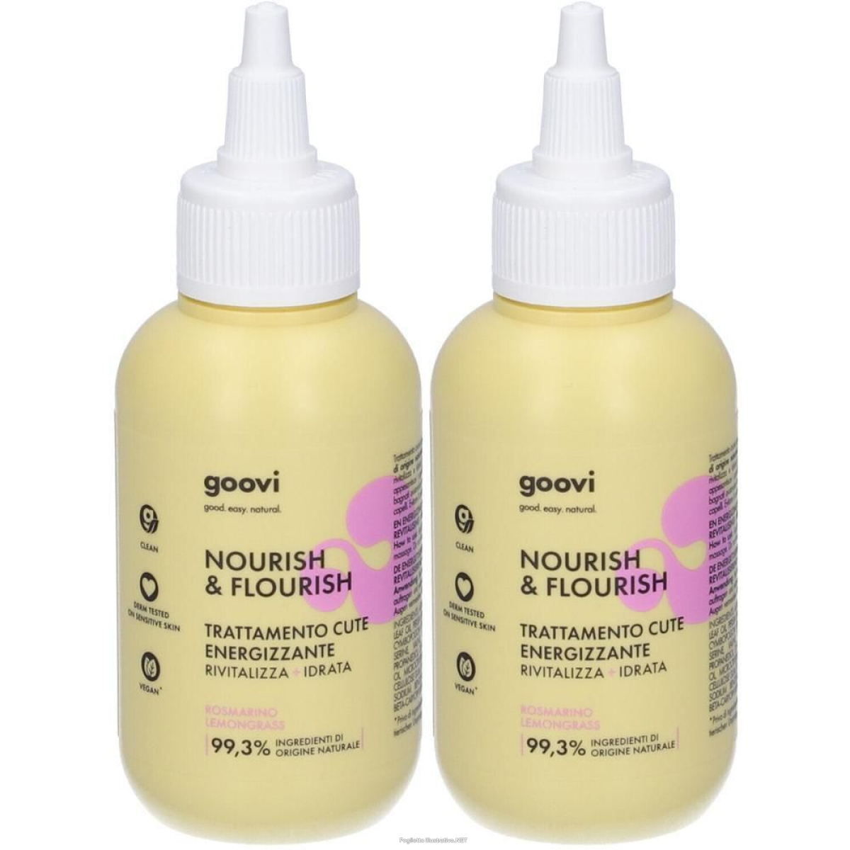 Acquista Online goovi nourish & trattamento cute energizzante 2x100 ml e Cerca il miglior prezzo
