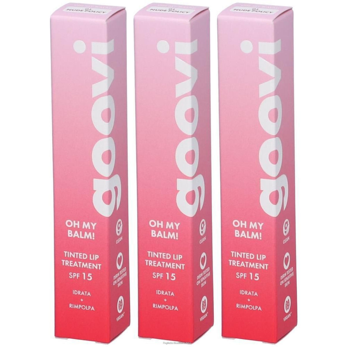 Acquista Online goovi oh my balm! tinted lip treatment tonalità 01 nude policy 10 ml e Cerca il miglior prezzo
