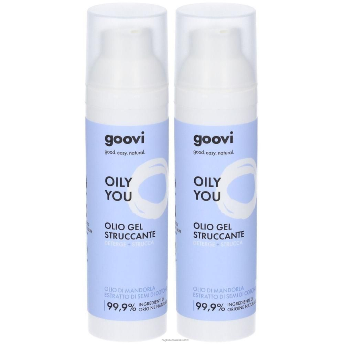 Acquista Online goovi oily you olio gel struccante 2x1 st e Cerca il miglior prezzo