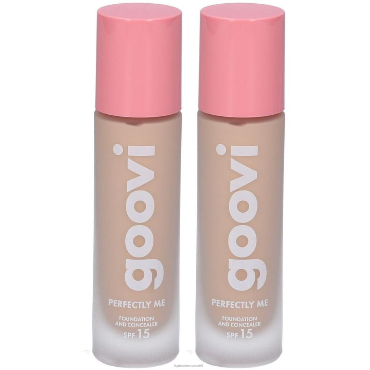 Acquista Online goovi perfectly me fondotinta e correttore colore 02 almond 2x1 st e Cerca il miglior prezzo