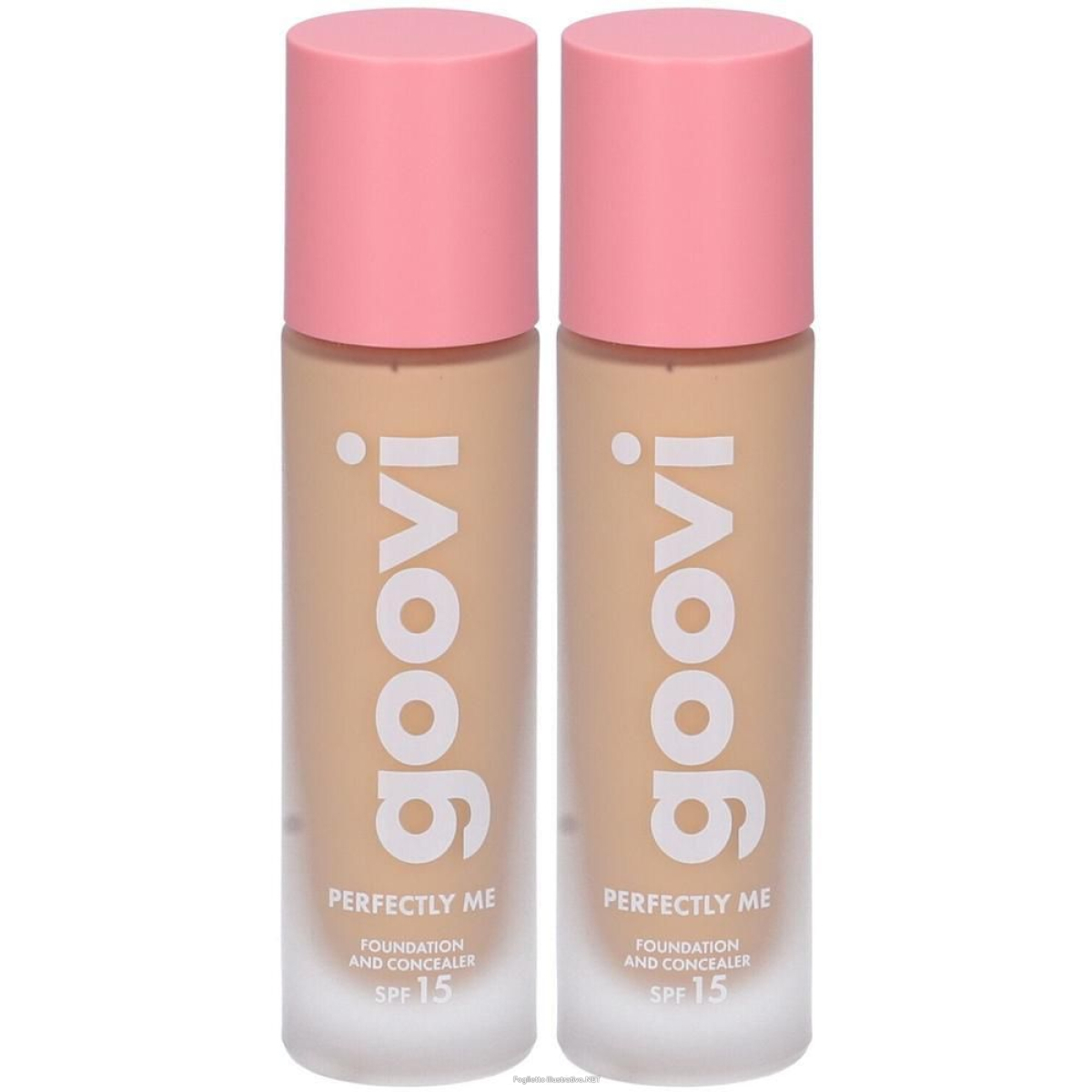 Acquista Online goovi perfectly me fondotinta e correttore colore 07 peach 2x1 st e Cerca il miglior prezzo