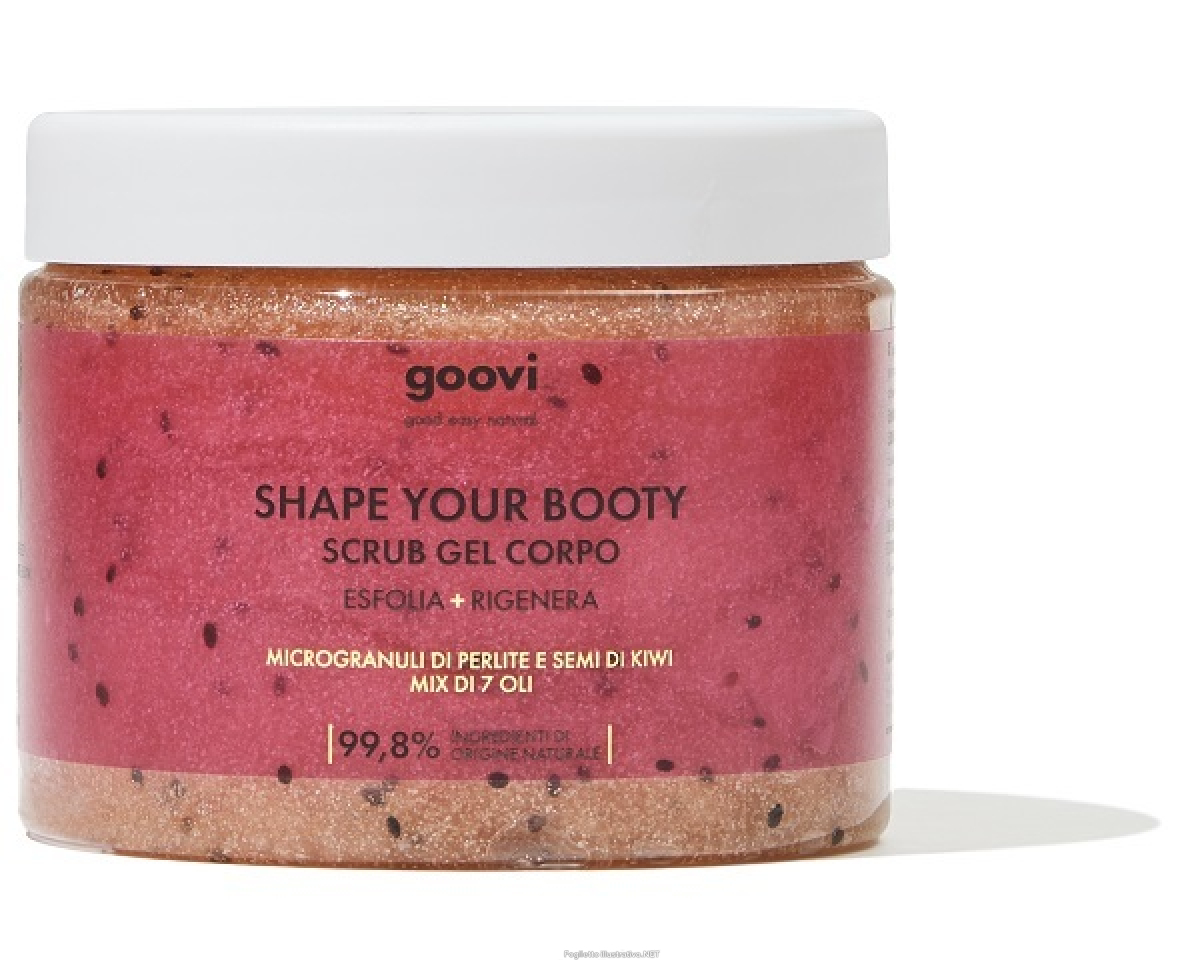 Acquista Online goovi shape your booty scrub gel corpo esfoliante per pelle liscia, 350 ml e Cerca il miglior prezzo