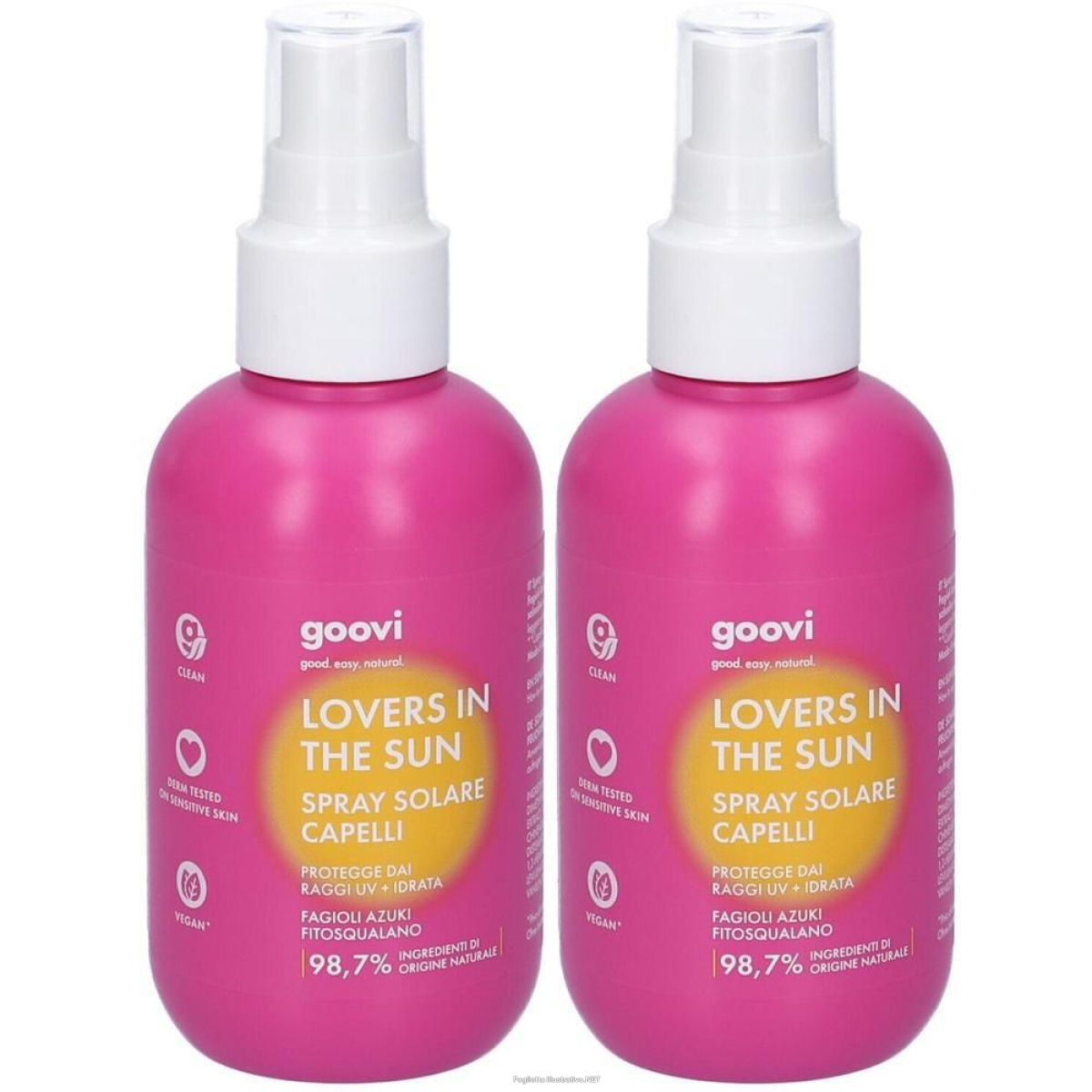 Acquista Online goovi spray solare capelli 2x150 ml e Cerca il miglior prezzo