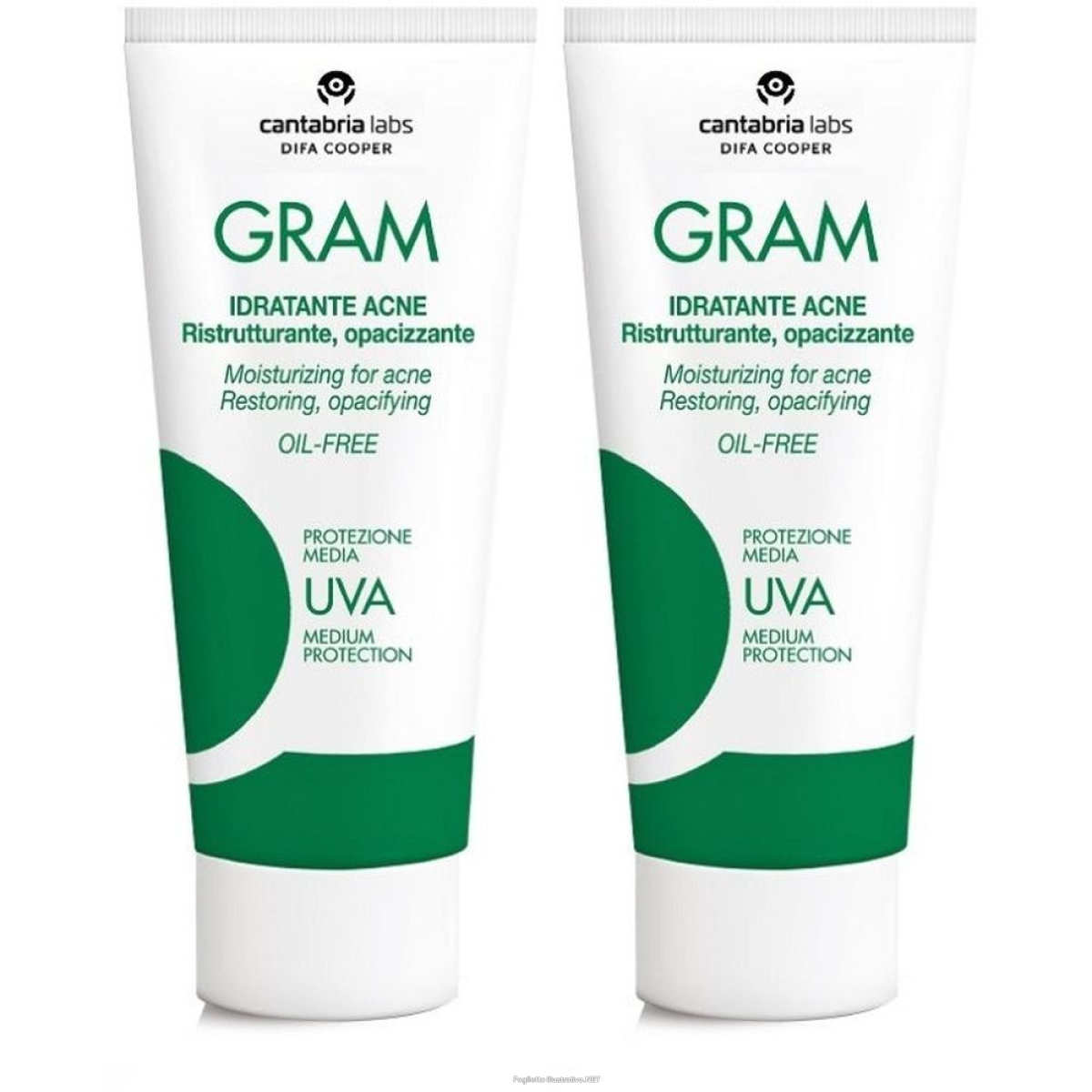 Acquista Online gram idratante acne set da 2 2x50 ml crema e Cerca il miglior prezzo