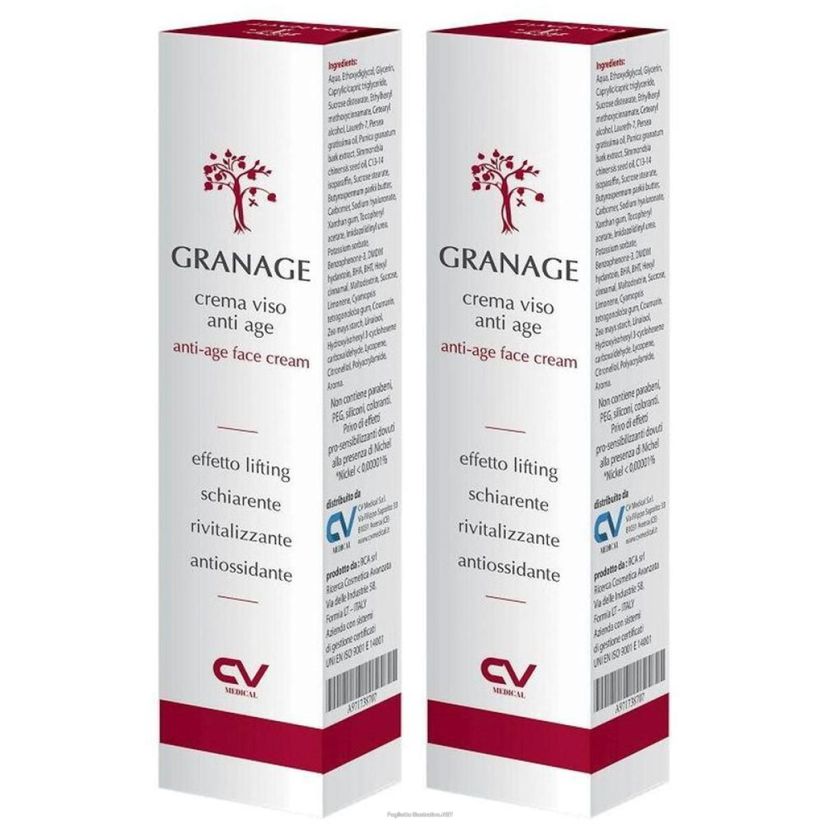 Acquista Online granage 50 ml 2x50 ml crema e Cerca il miglior prezzo