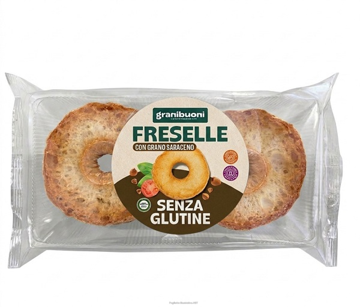 Acquista Online granibuoni freselle con grano saraceno senza glutine 140 grammi e Cerca il miglior prezzo