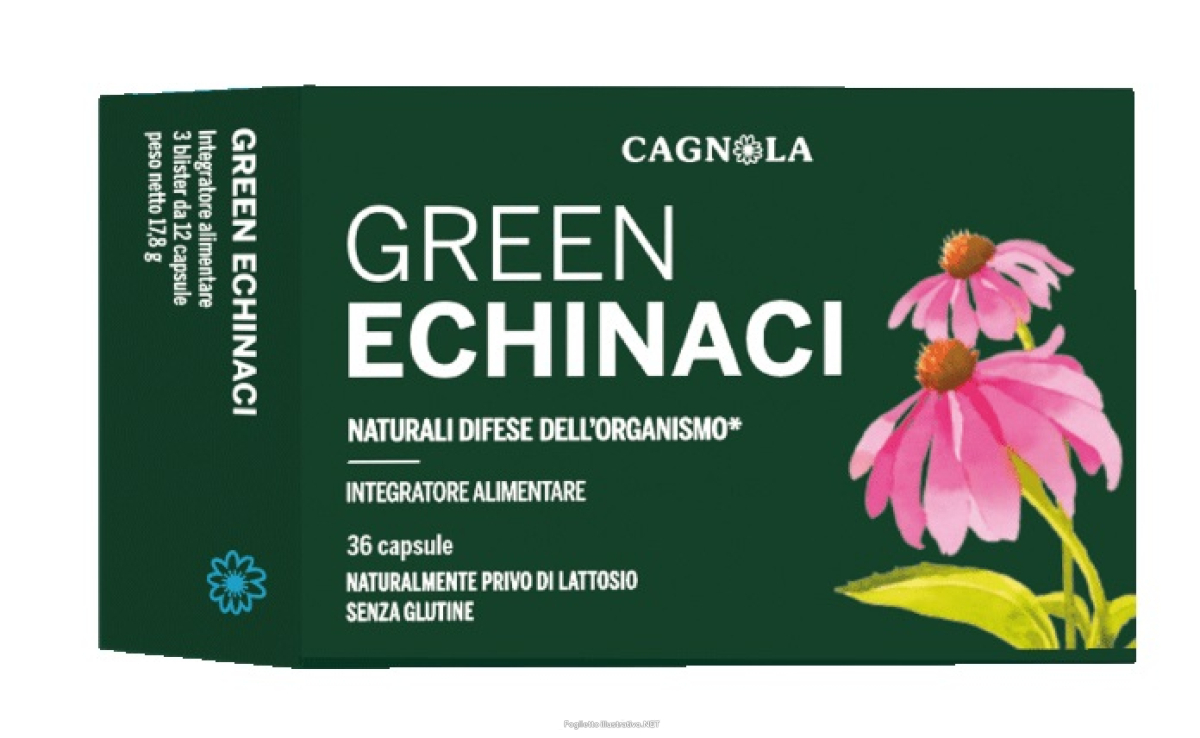 Acquista Online green echinaci integratore per le naturali difese dell'organismo 36 capsule e Cerca il miglior prezzo