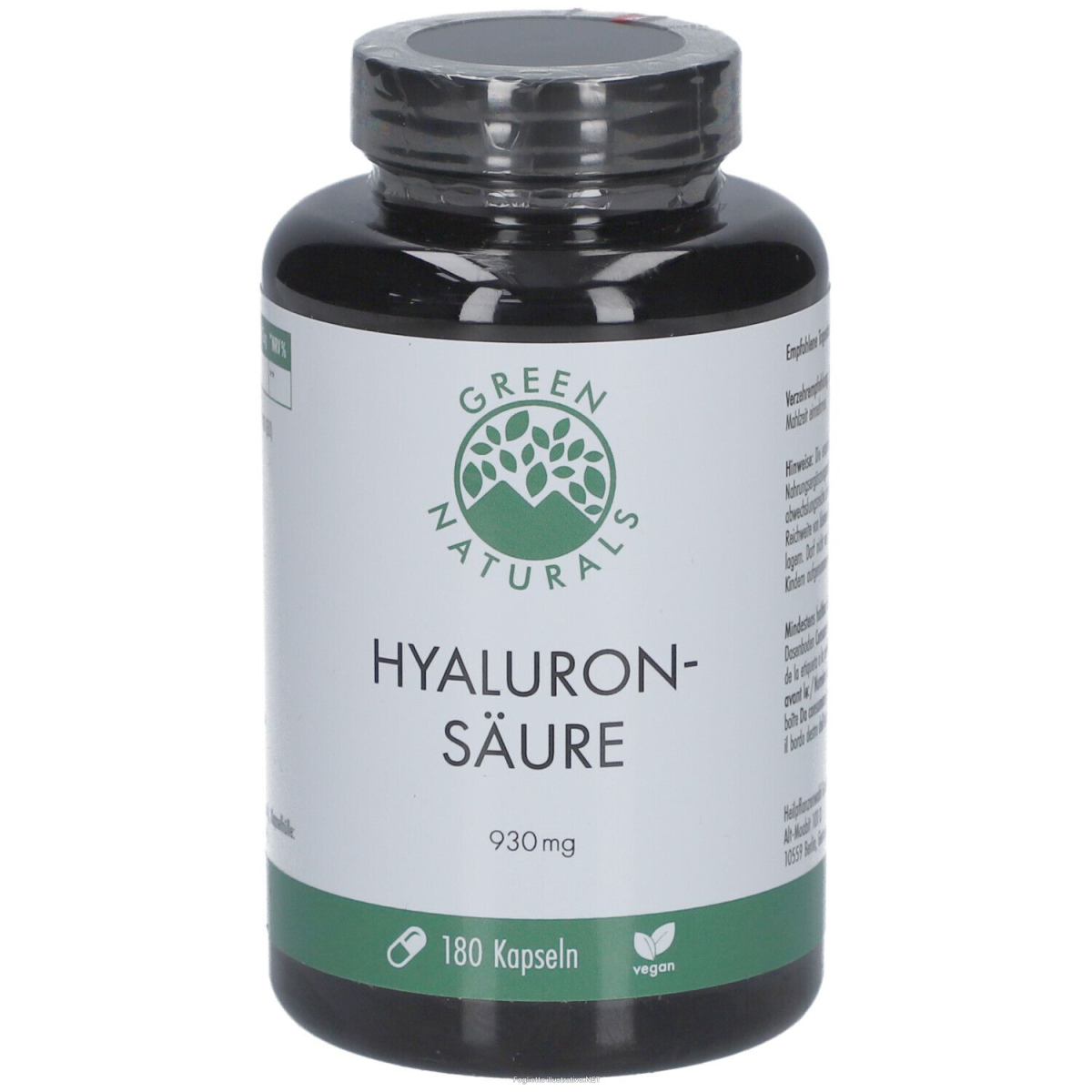 Acquista Online green naturals® acido ialuronico 930 mg vegano 180 pz capsule e Cerca il miglior prezzo