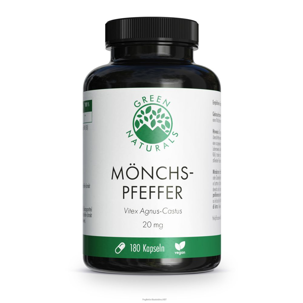 Acquista Online green naturals® agno casto 20 mg ad alta concentrazione 180 pz capsule e Cerca il miglior prezzo