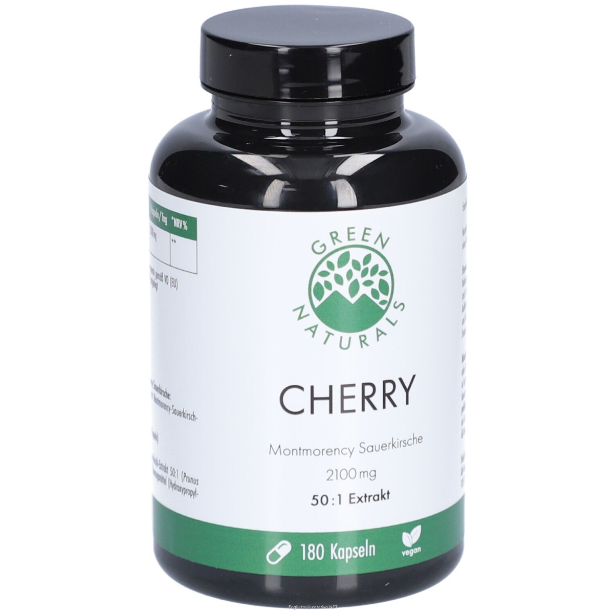Acquista Online green naturals® ciliegia acida montmorency 2100 mg vegano 180 pz capsu e Cerca il miglior prezzo