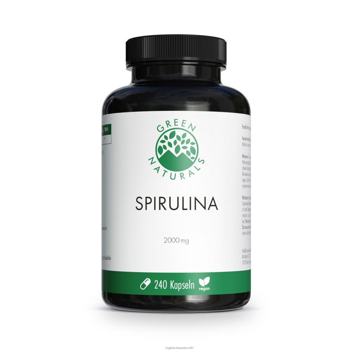 Acquista Online green naturals® spirulina capsule 2000 mg vegano 240 pz e Cerca il miglior prezzo