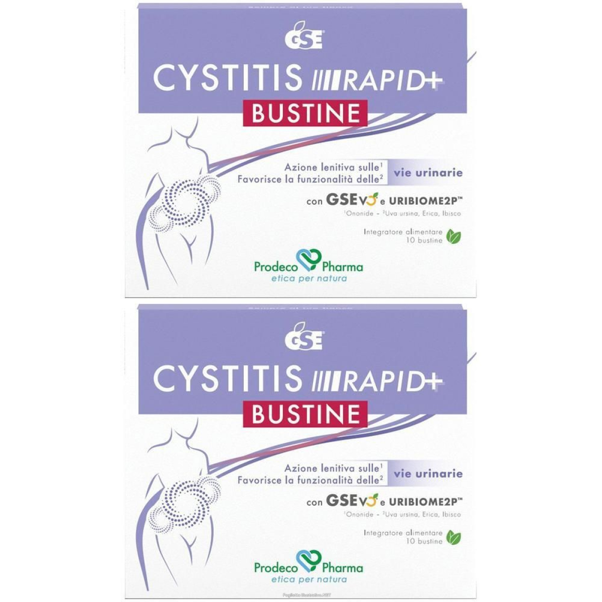 Acquista Online gse cystitis rapid+ 10 bustine 2x34 g polvere per soluzione orale e Cerca il miglior prezzo