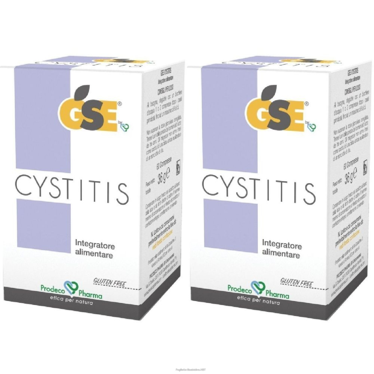 Acquista Online gse® cystitis set da 2 2x60 pz compresse e Cerca il miglior prezzo