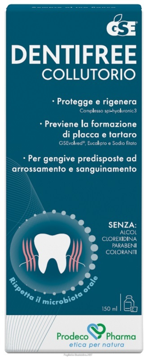 Acquista Online gse dentifree collutorio   150ml e Cerca il miglior prezzo