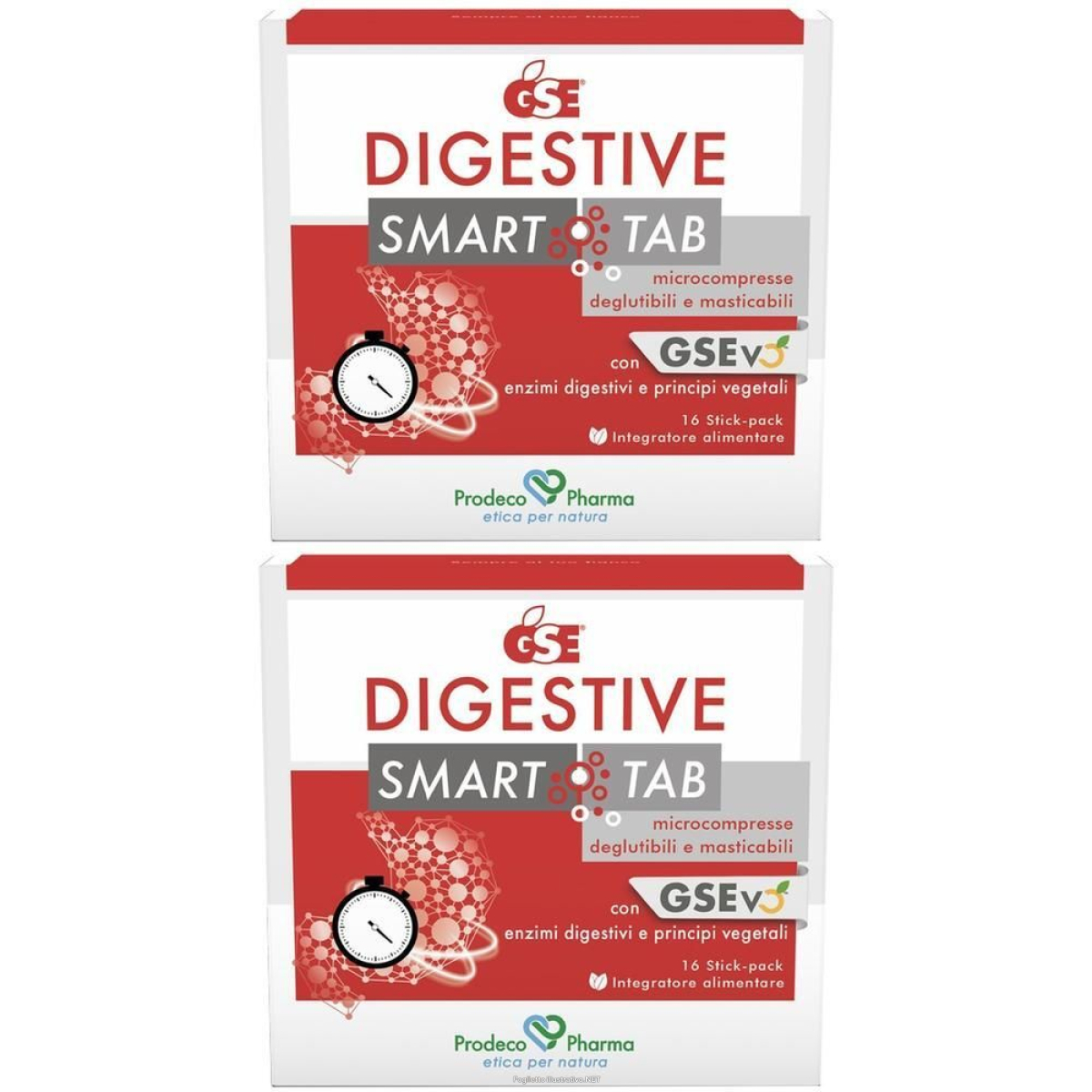 Acquista Online gse digestive smart tab 16 stick pack 2x25,6 g e Cerca il miglior prezzo