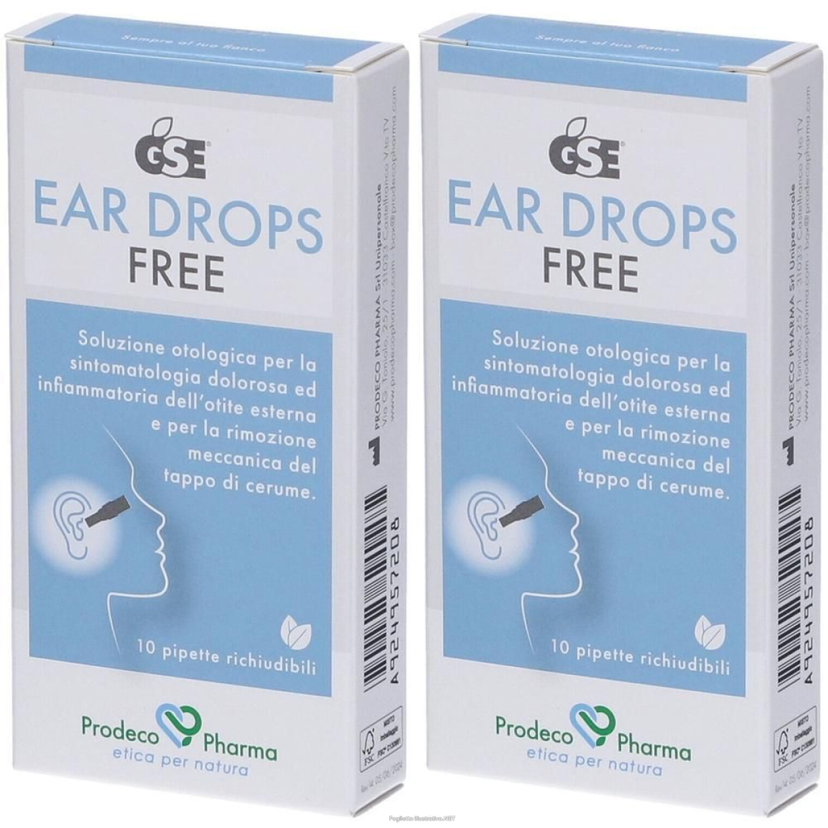 Acquista Online gse ear drops free 2x10x0,3 ml pipette monodose e Cerca il miglior prezzo