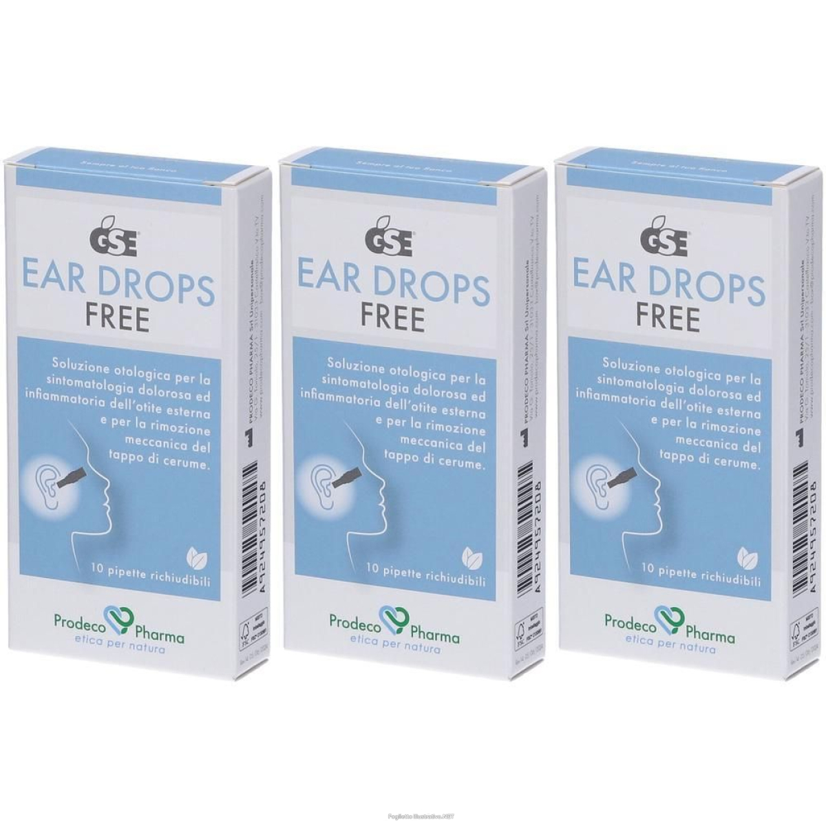 Acquista Online gse ear drops free 3x10x0,3 ml pipette monodose e Cerca il miglior prezzo