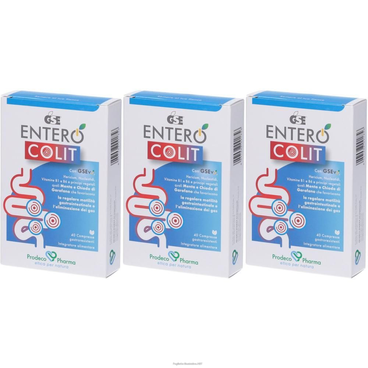 Acquista Online gse entero colit 40 compresse 3x41,6 g e Cerca il miglior prezzo