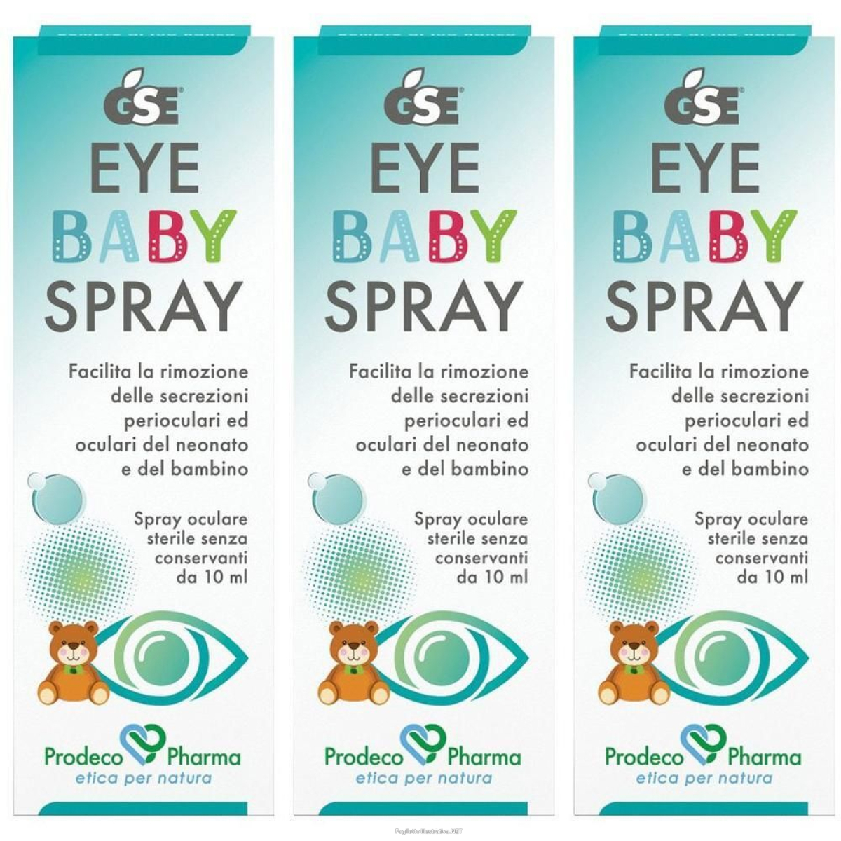 Acquista Online gse eye baby spray 10 ml 3x10 ml e Cerca il miglior prezzo