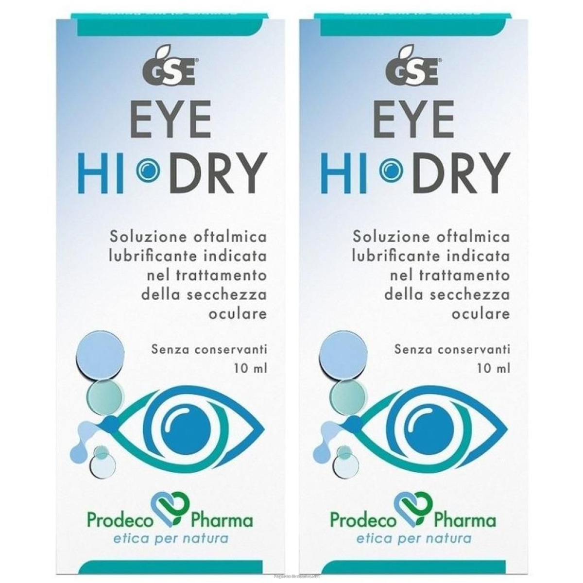 Acquista Online gse eye hi-dry soluzione oftalmica 2x10 ml e Cerca il miglior prezzo