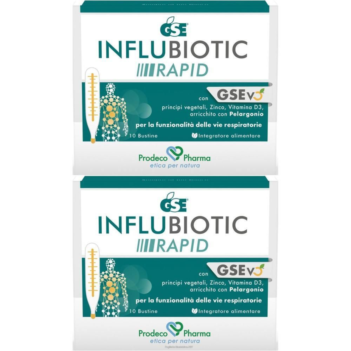 Acquista Online gse influbiotic rapid bustine 2x45 g polvere per soluzione orale e Cerca il miglior prezzo
