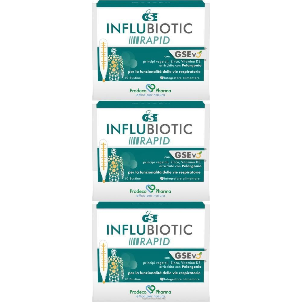 Acquista Online gse influbiotic rapid bustine 3x45 g polvere per soluzione orale e Cerca il miglior prezzo