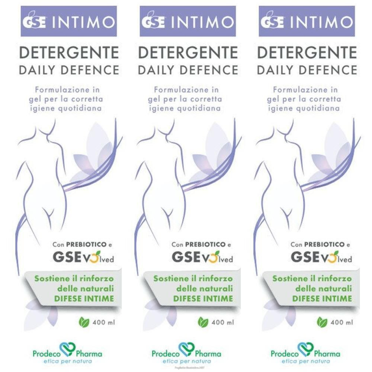 Acquista Online gse intimo detergente daily defence 200ml 3x200 ml e Cerca il miglior prezzo