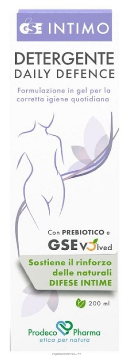 Acquista Online gse intimo detergente daily defence gel per la corretta igiene intima quotidiana 200ml e Cerca il miglior prezzo