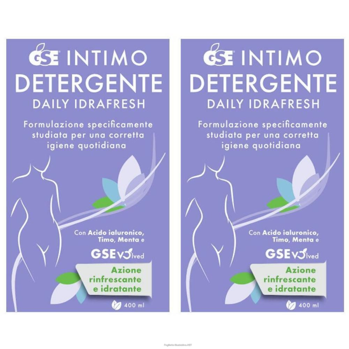 Acquista Online gse intimo detergente daily idrafresh 2x400 ml e Cerca il miglior prezzo