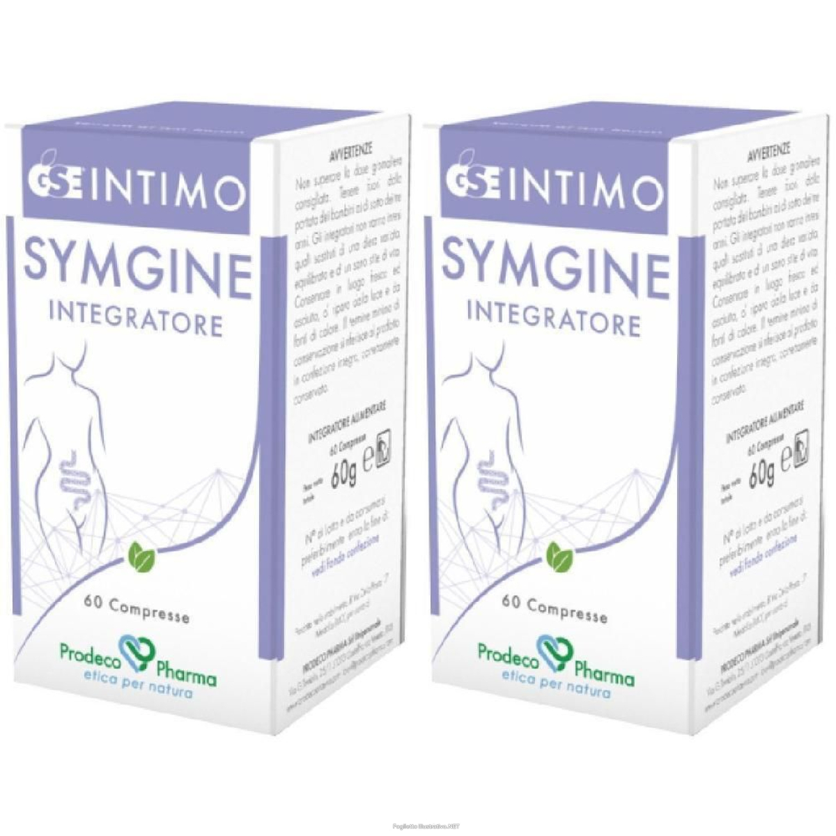 Acquista Online gse® intimo symgine integratore 2x60 g compresse e Cerca il miglior prezzo