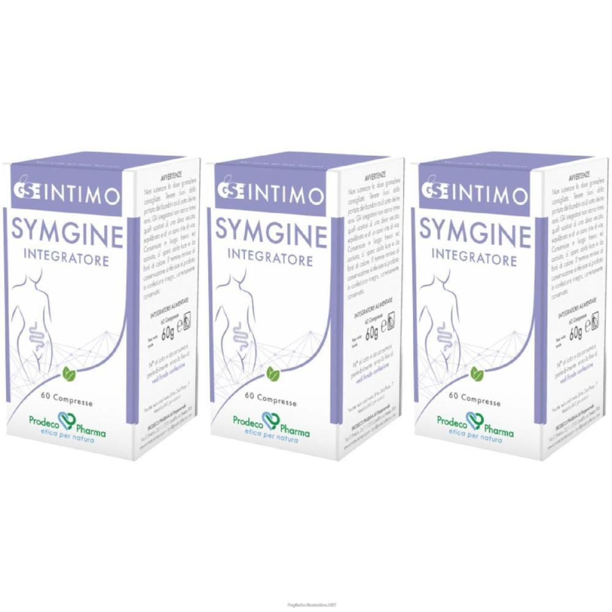 Acquista Online gse® intimo symgine integratore 3x60 g compresse e Cerca il miglior prezzo