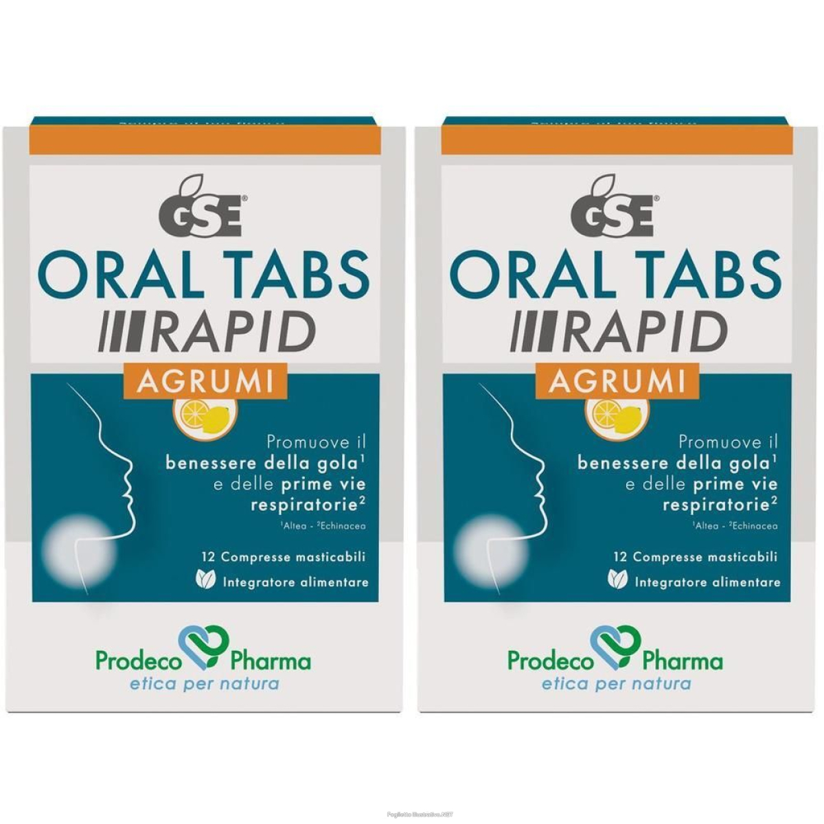 Acquista Online gse oral tabs rapid agrumi 12 compresse masticabili 2x18 g m e Cerca il miglior prezzo