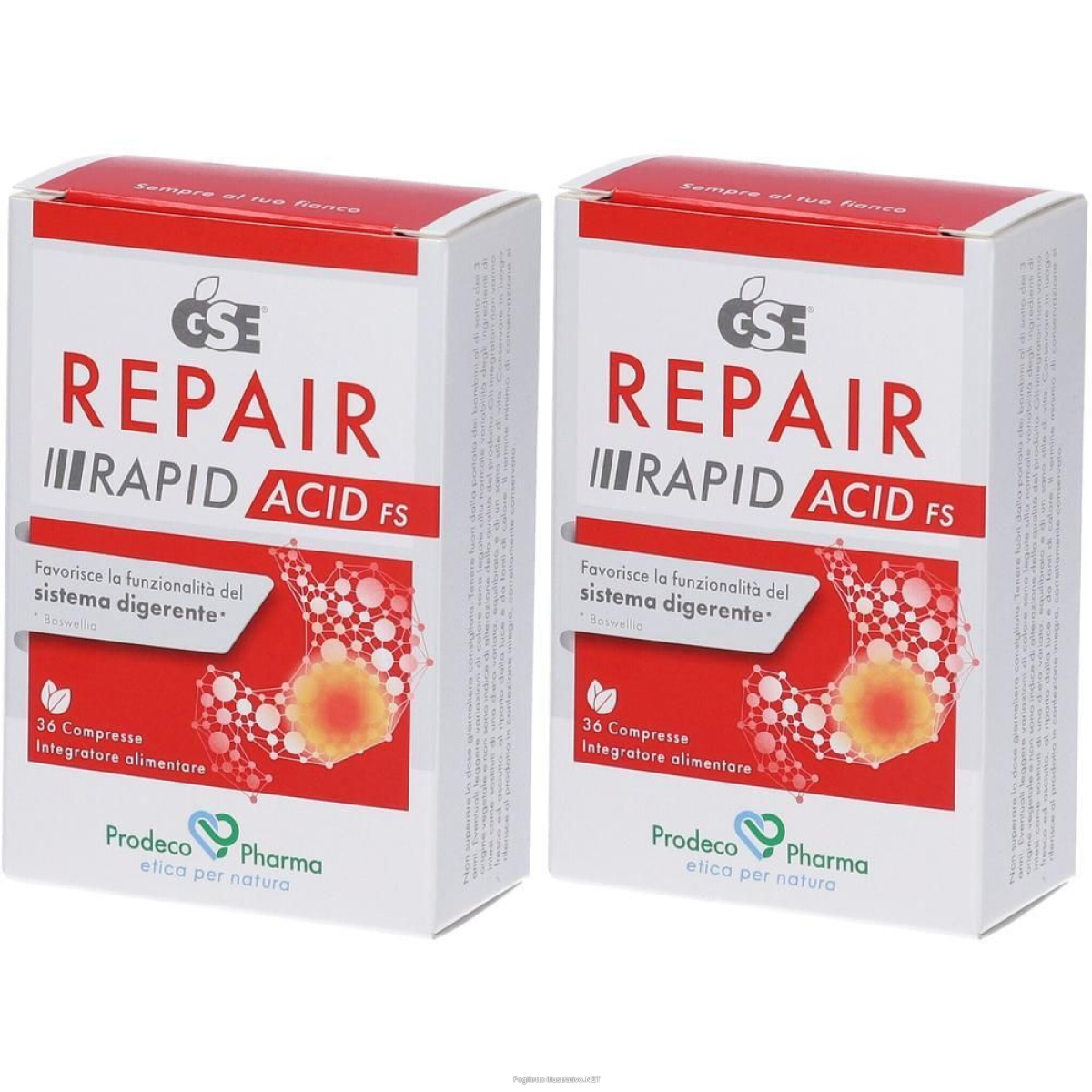 Acquista Online gse repair rapid acid fs compresse 2x43,2 g e Cerca il miglior prezzo