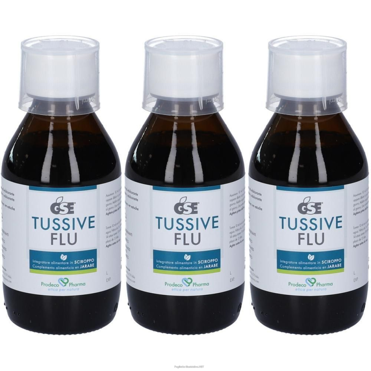 Acquista Online gse sciroppo tussive flu 3x150 ml e Cerca il miglior prezzo