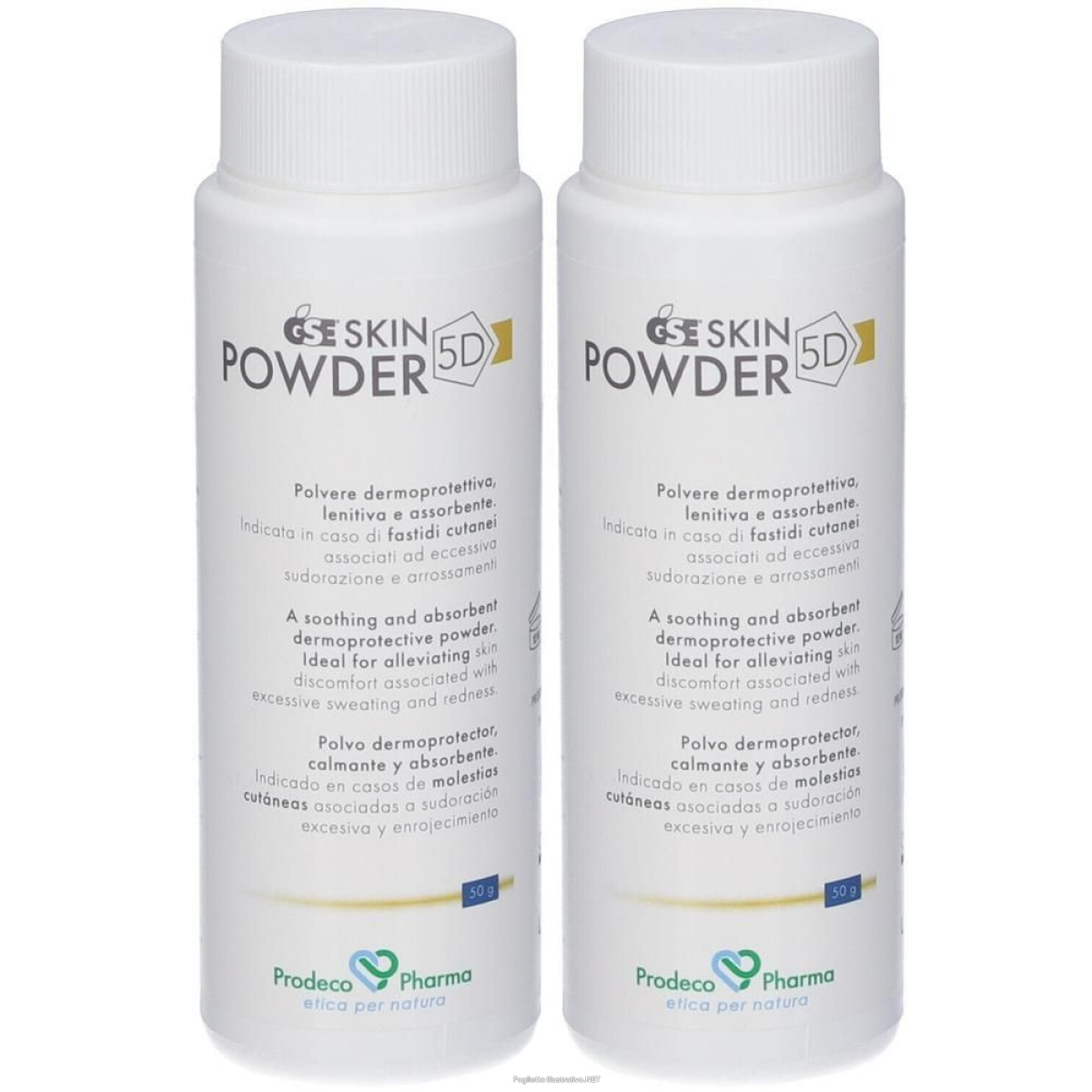 Acquista Online gse skin powder 5d polvere dermoprotettiva 2x50 g e Cerca il miglior prezzo